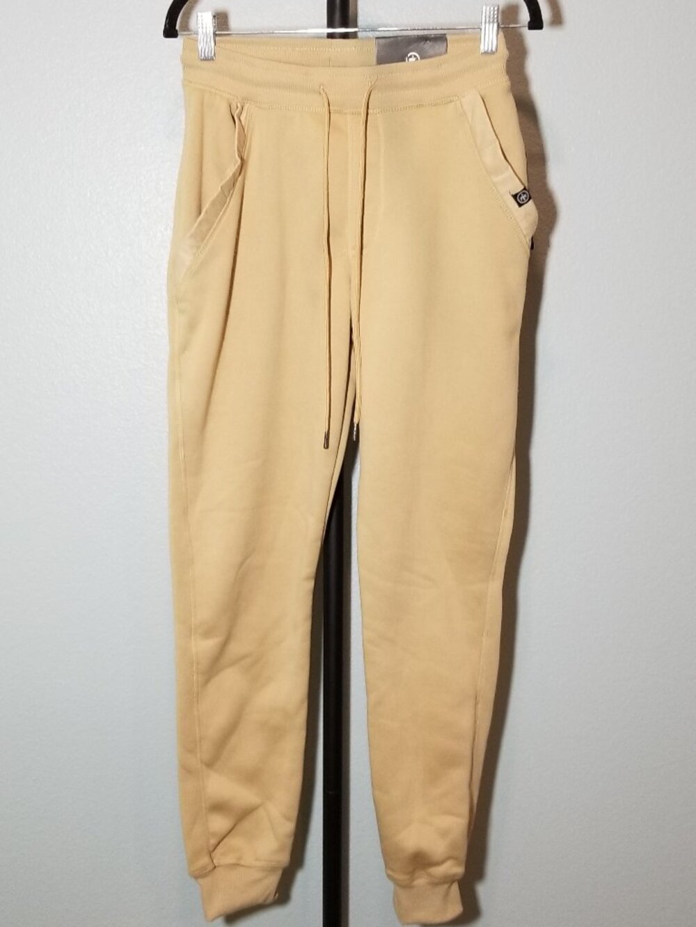 Monument Air Soft Fleece Jogger Sweatpant Tan Mens Small‎ Activewear Street NWT
